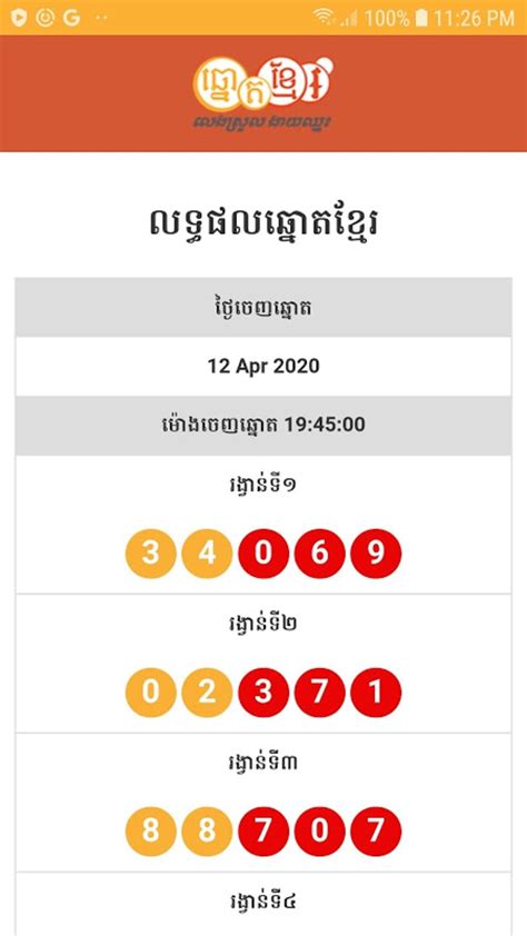 លទ្ធផលឆ្នោតខ្មែរ .